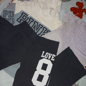 "Pink" Victoria Secrets outfit